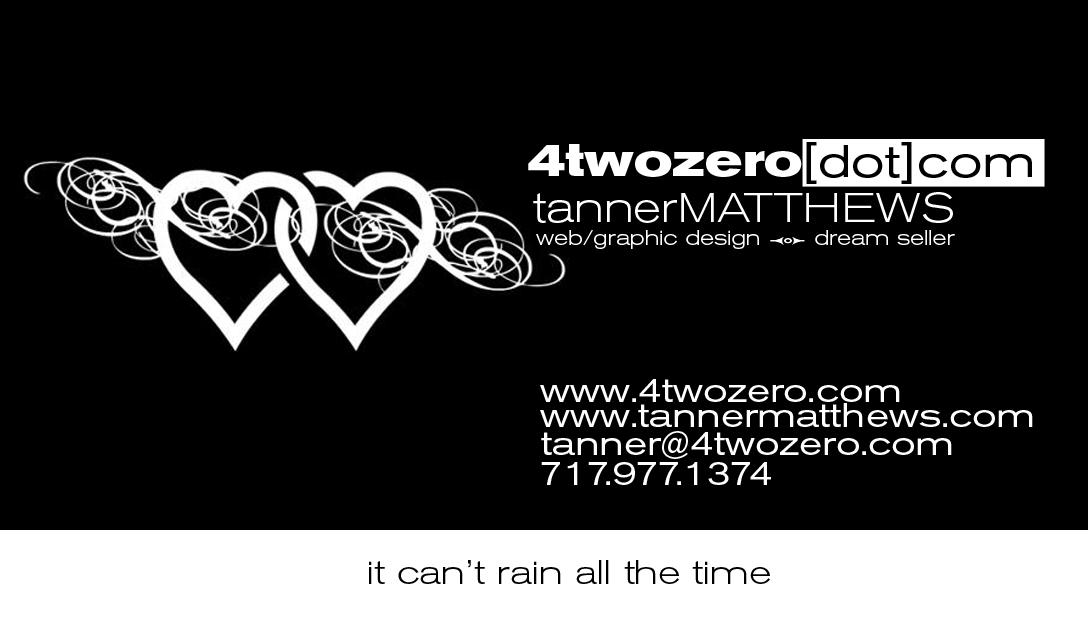 4twozero Business Card - Front