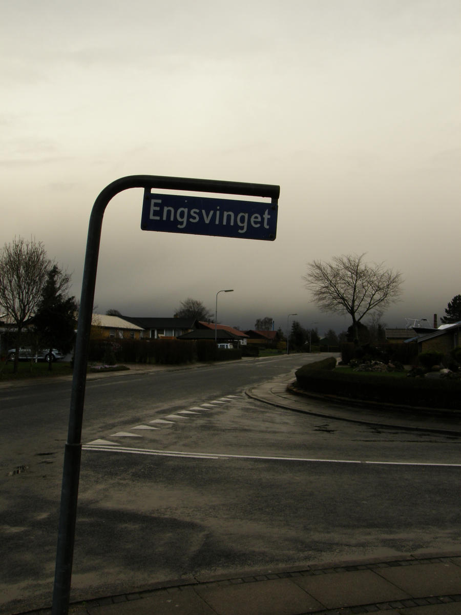 Street corner in rain 2