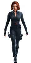 Black Widow PNG/RENDER from Marvel's The Avengers