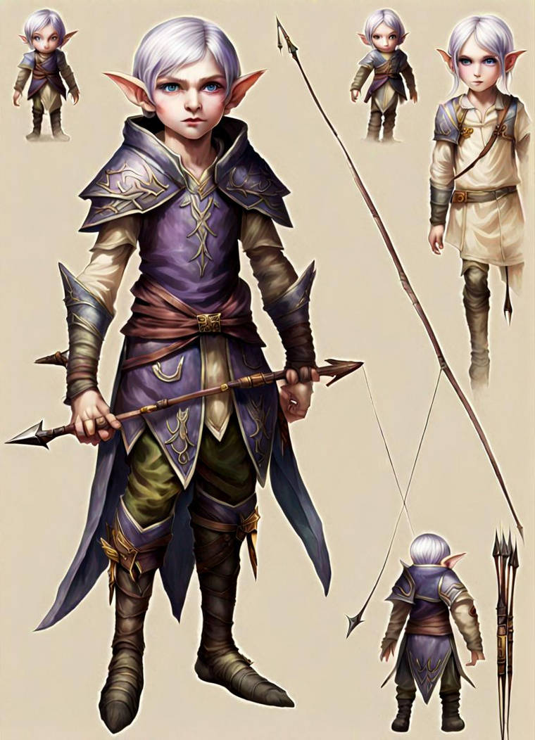 Male Elfen Ranger by chuckjay on DeviantArt