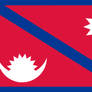 Flag: Kingdom of Nepal