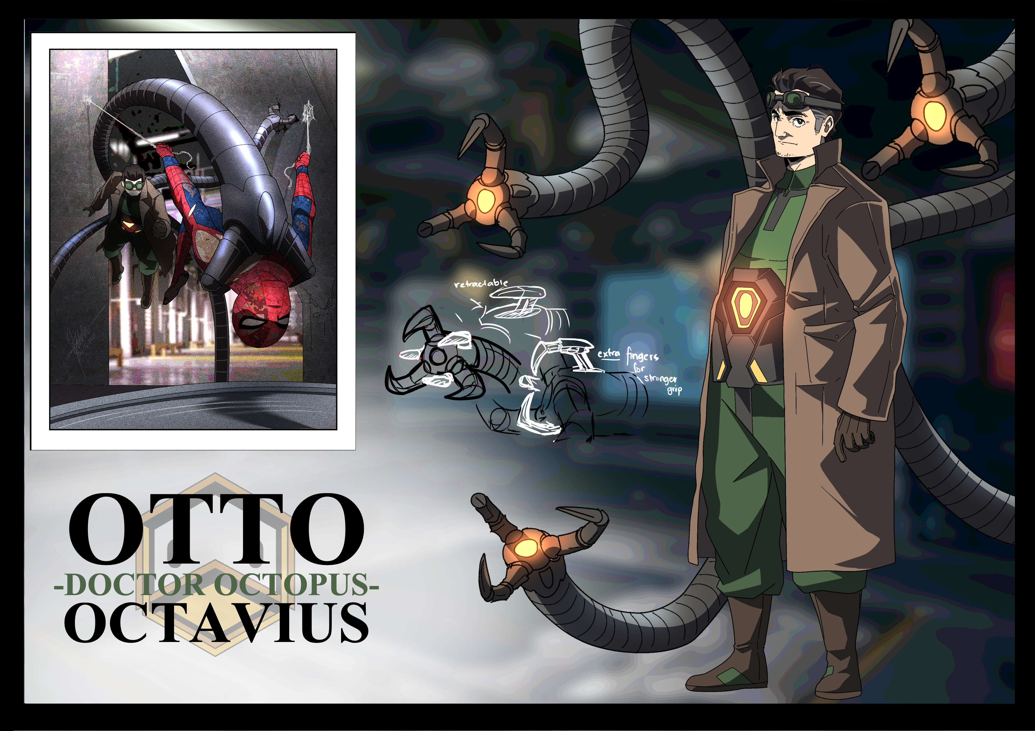 Otto Octavius/Doctor Octopus: NWH PNG by IWasBoredSoIDidThis on DeviantArt