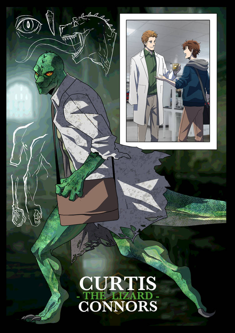 6160 Criminal File : The Lizard (1995) by Void-Wolf on DeviantArt