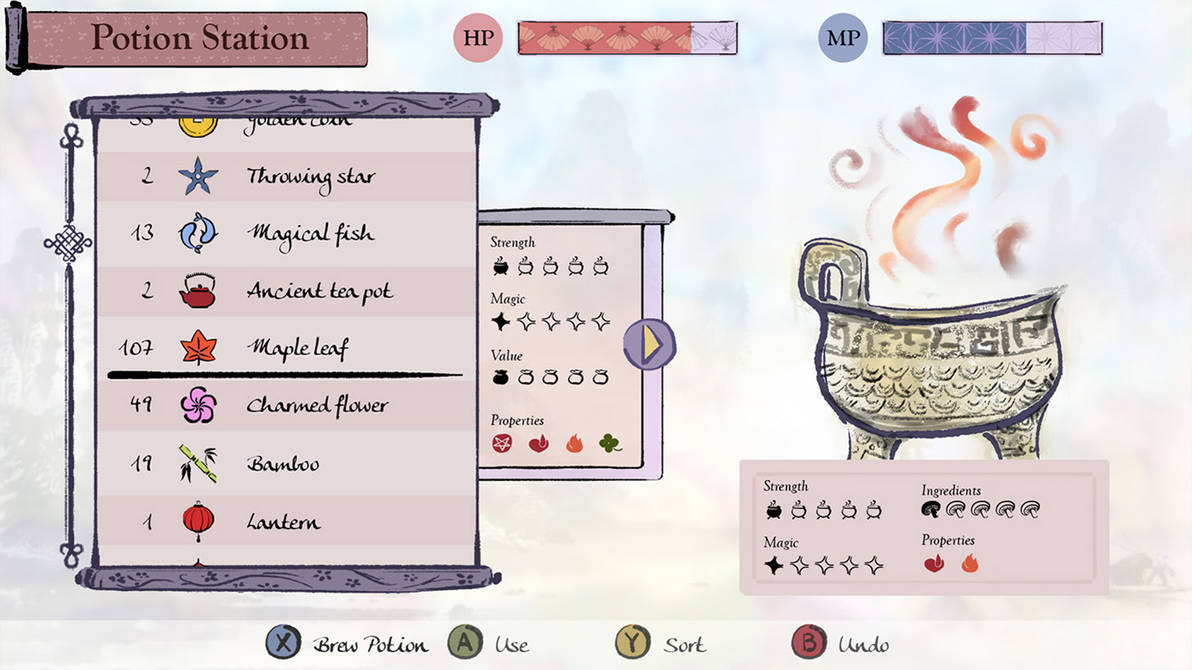 Hand-drawn Modular Ink UI - 2 by EternalAnomaly on DeviantArt