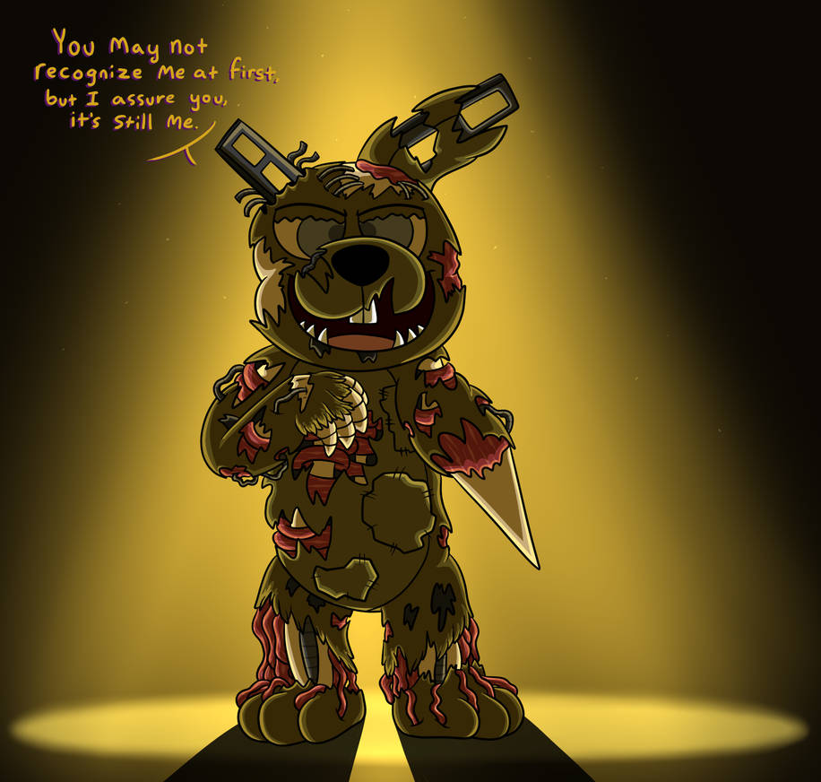 Scraptrap FNAF 6 Art