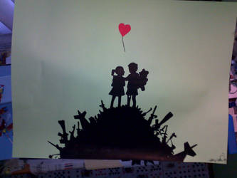 Banksy copy.