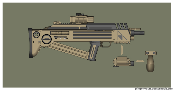 Wasteland Arms Rasch QRW (Quick-Response Weapon)