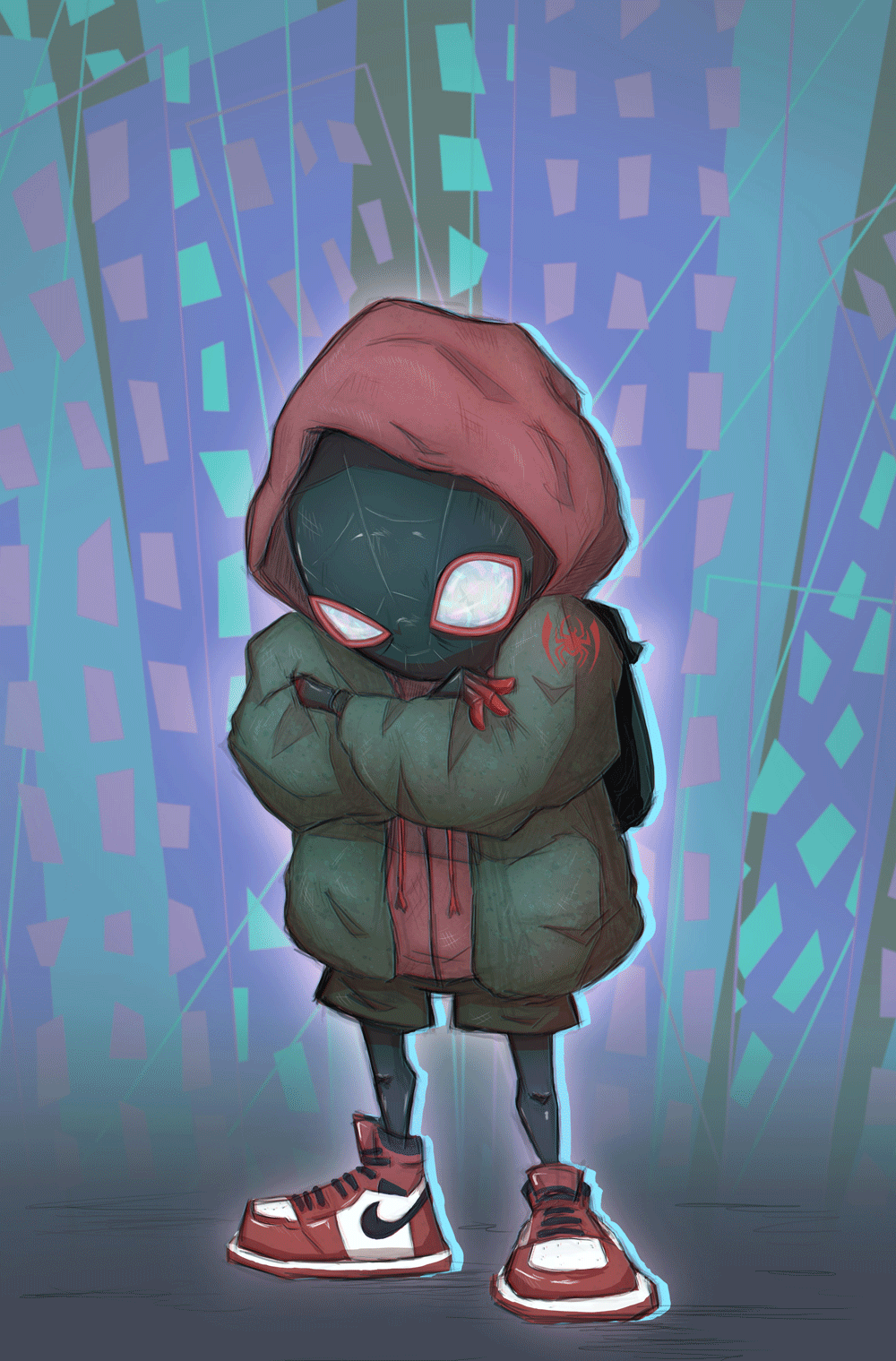 Miles Morales gif by Afrojacksonjjj on DeviantArt