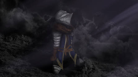 Lonely Knight - Darksouls Wallpaper