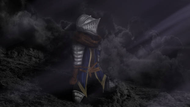 Lonely Knight - Darksouls Wallpaper