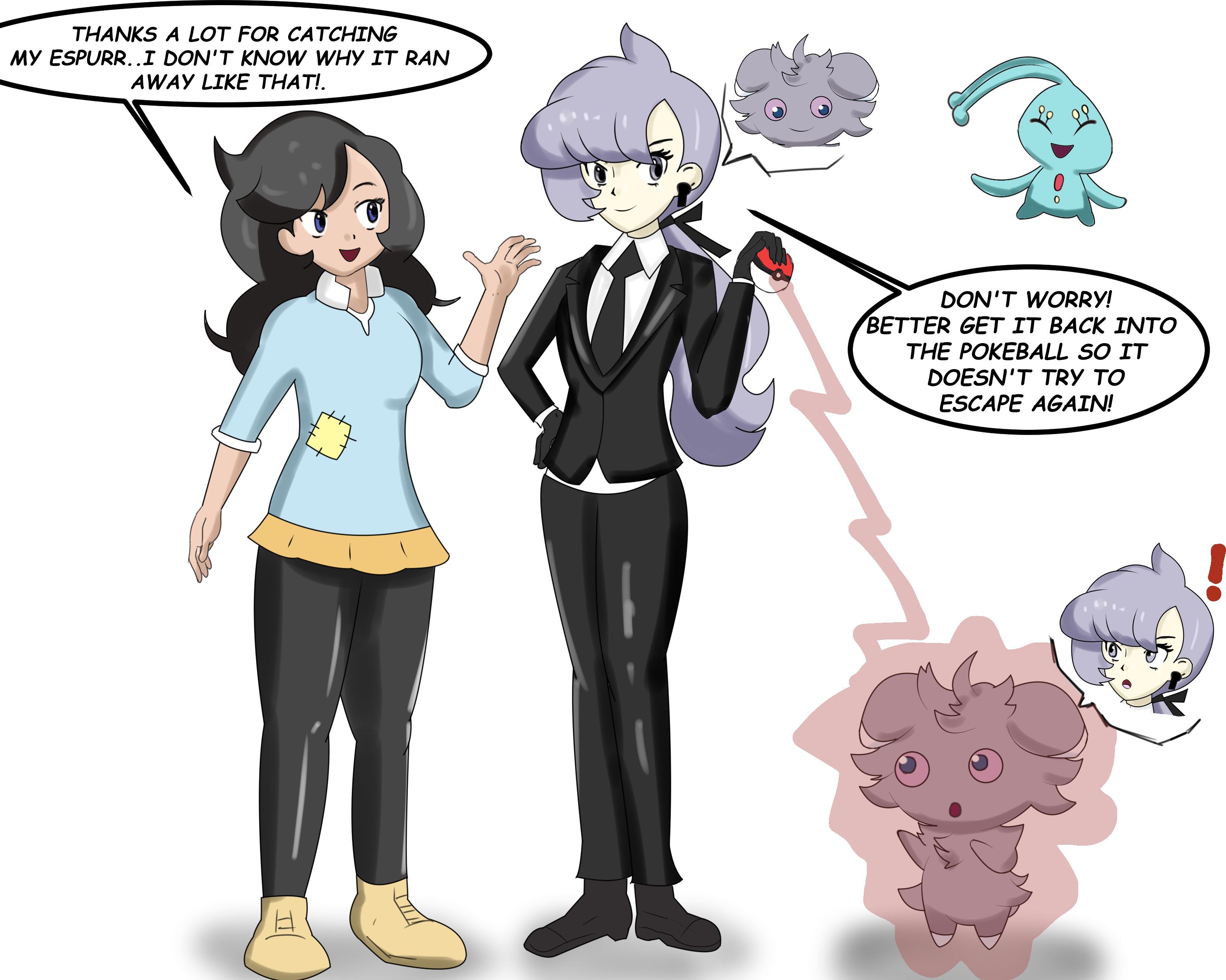 Trainer and Gardevoir Body Swap pt 2 by SwapSlave on DeviantArt