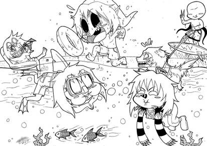 Chibi Creepypasta Holiday Fun! :3