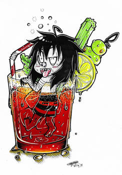 Chibi Laughing Jack's Cocktail Pool! :3