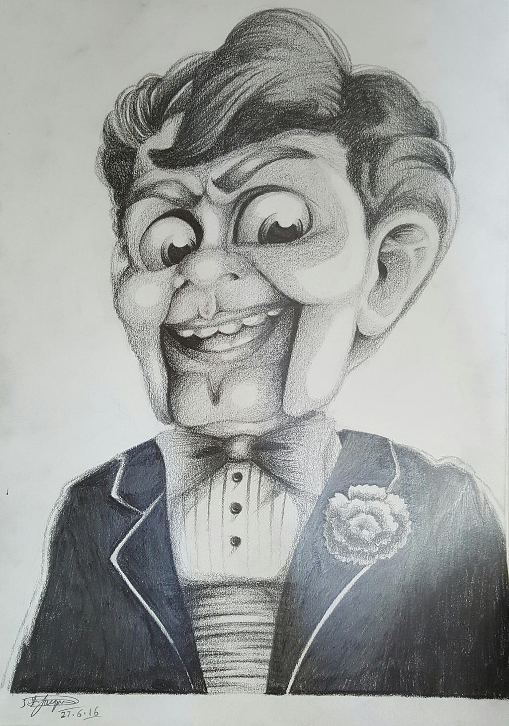 Goosebumps TV Series Slappy Portrait! 3 by ShannonxNaruto on DeviantArt