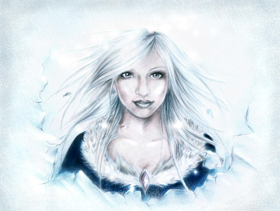 Snow Queen by SasuArt-SW on DeviantArt