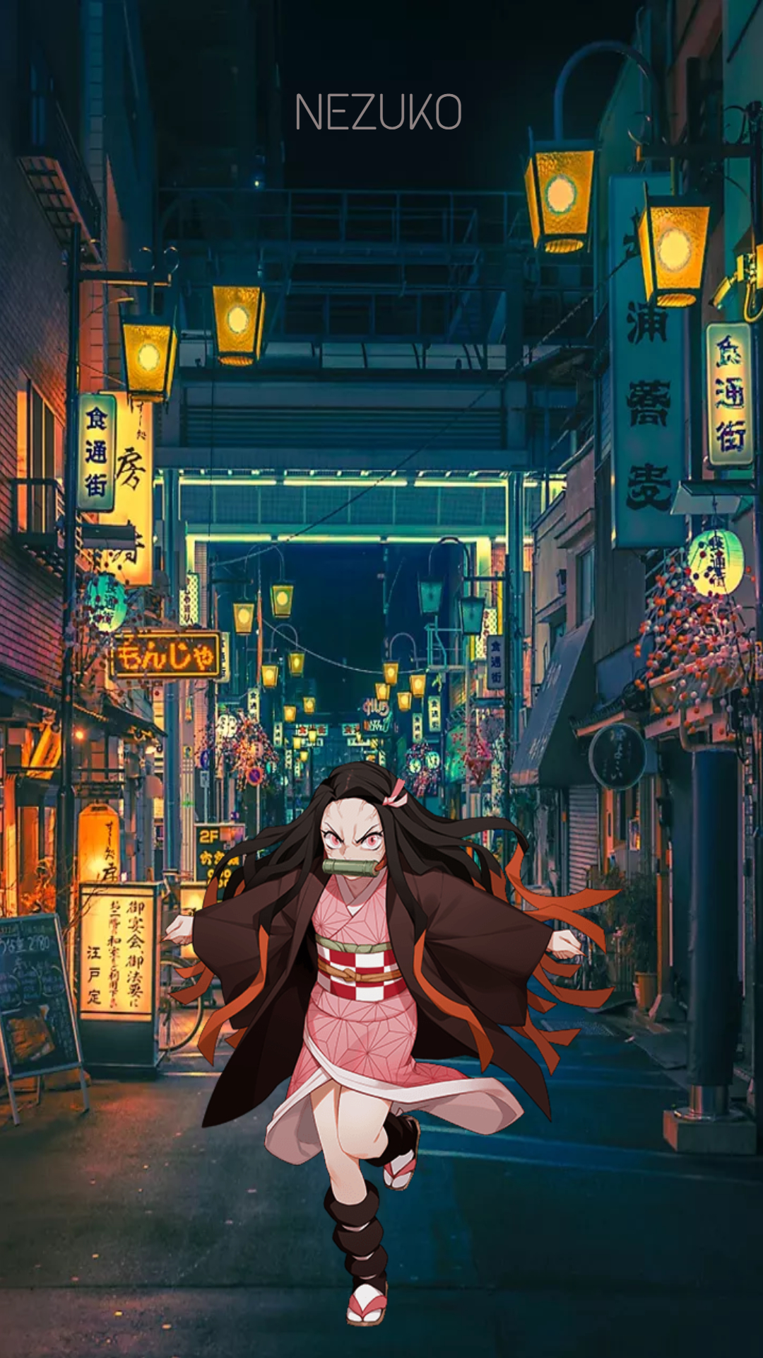 Nezuko Sunset by crcjames on DeviantArt