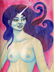 Another Unicorn Girl by pinupsbykeeegan