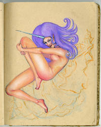 Unicorn Lady by pinupsbykeeegan