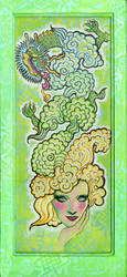 The Dreams of Shanghai Lily (front) by pinupsbykeeegan
