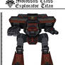 Molossus Explorator Titan (Cambrian Warhound)