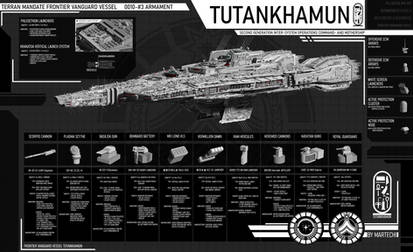 Vanguard Mothership Tutankhamun 003 - Armament