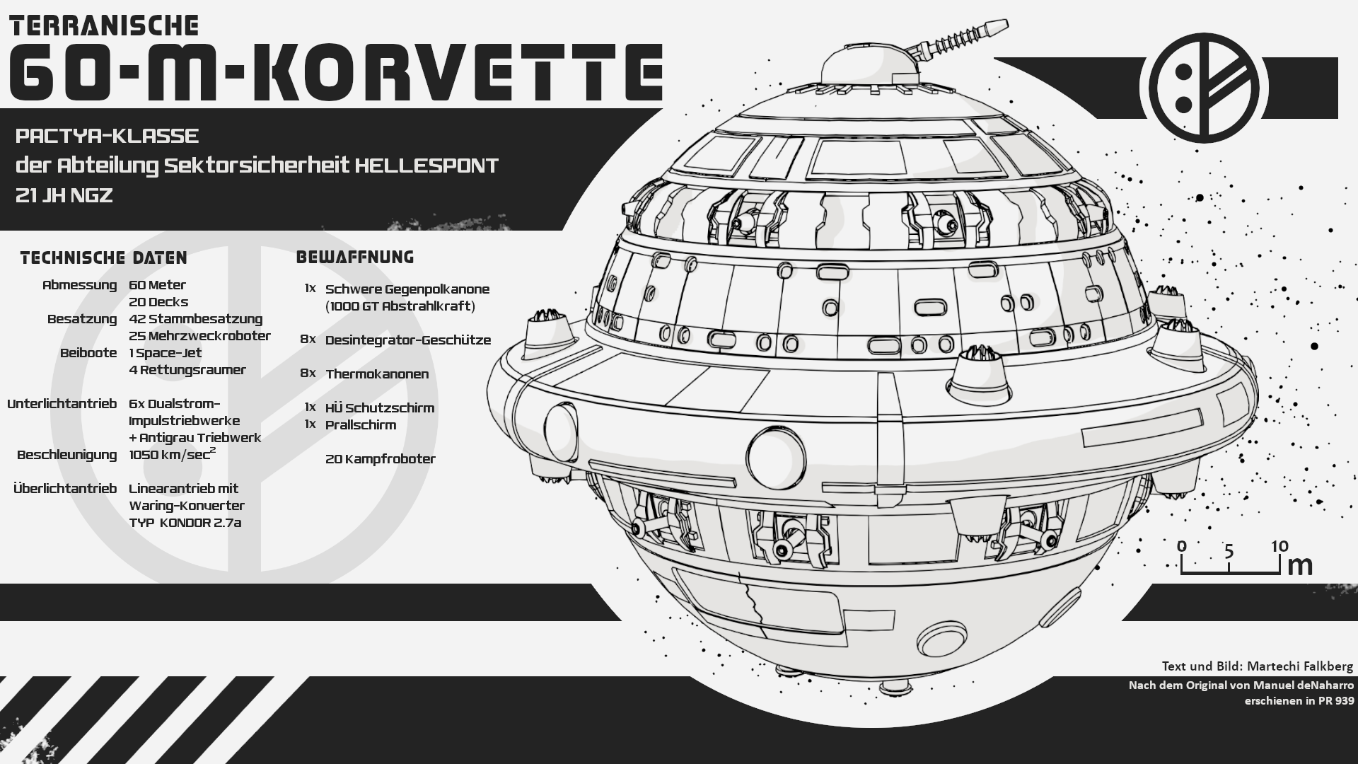 Pactya-60-m-Korvette (I) - Perry Rhodan by Martechi on DeviantArt