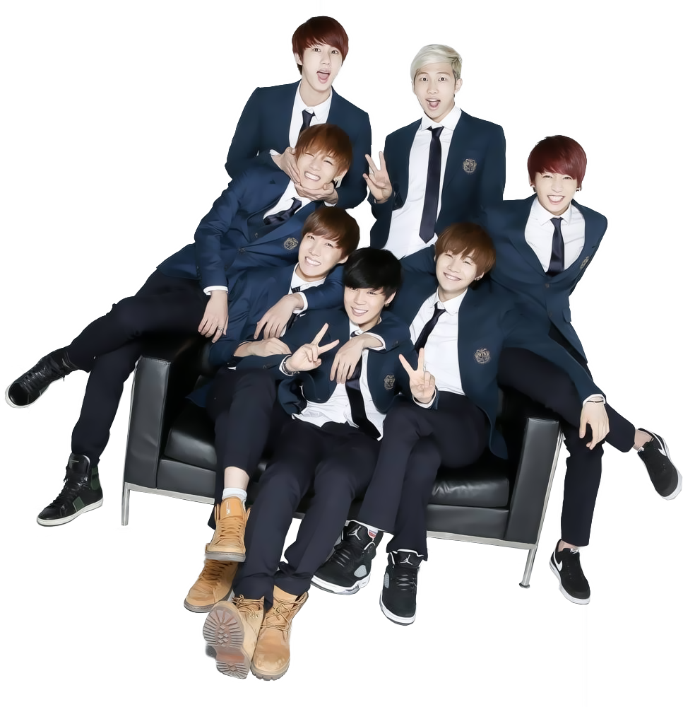 Bangtan Boys png render