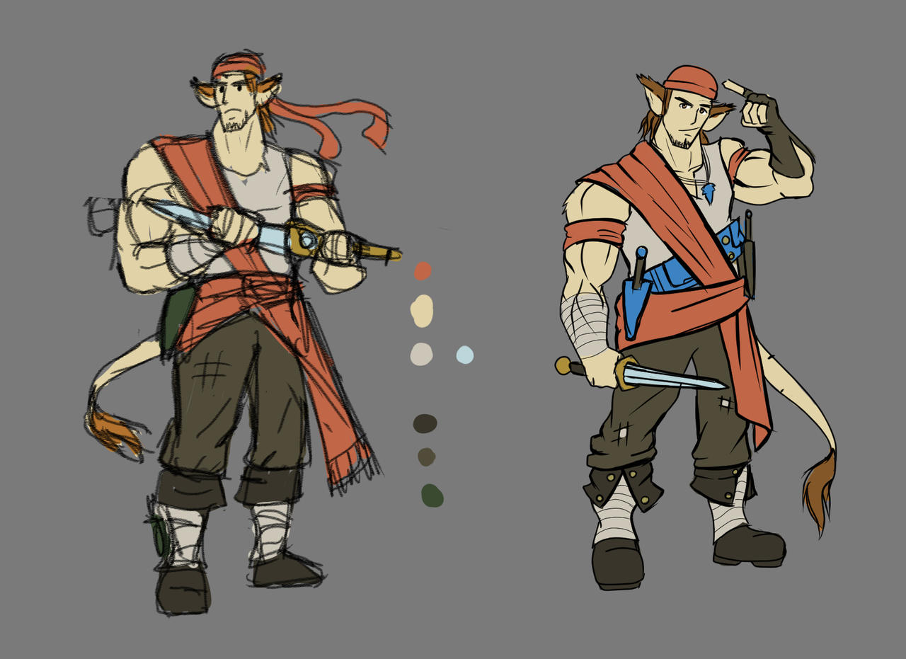Pirate Concept Art by wearwanderer on DeviantArt