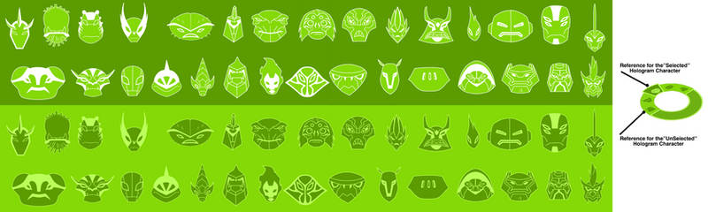 Omniverse Omnitrix Icons