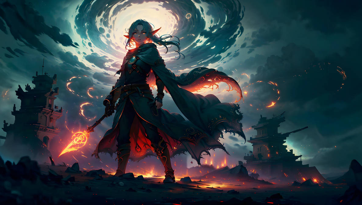 The Pyromancer by moonrabbit020 on DeviantArt