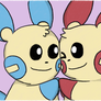 Plusle + Minun