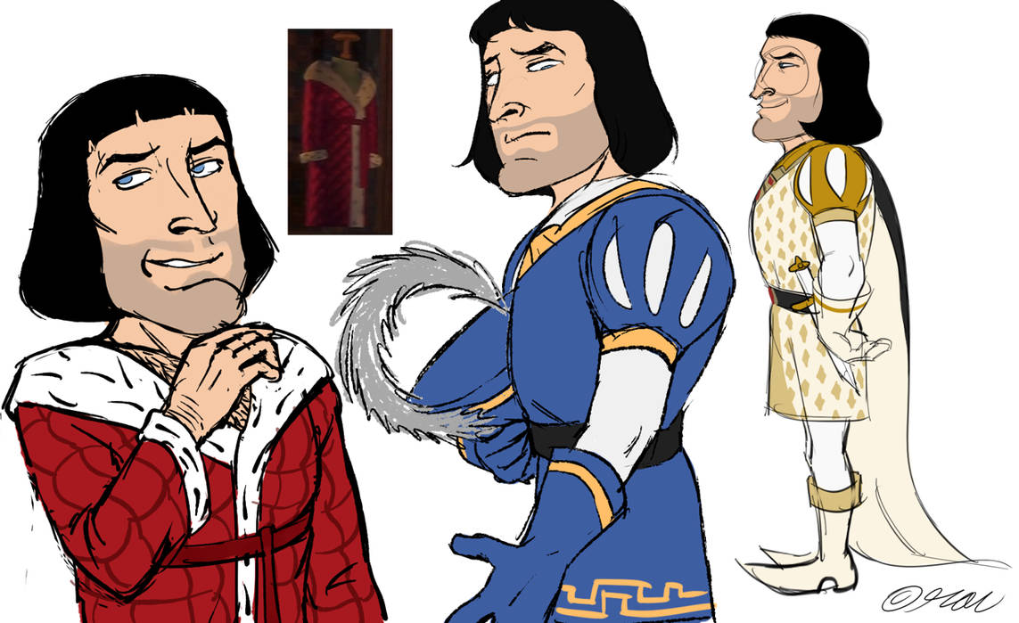 Farquaad Sketches by supivuokko on DeviantArt