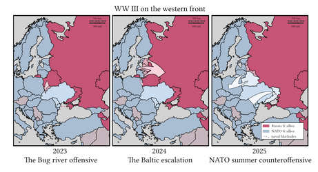 European theater of World War III