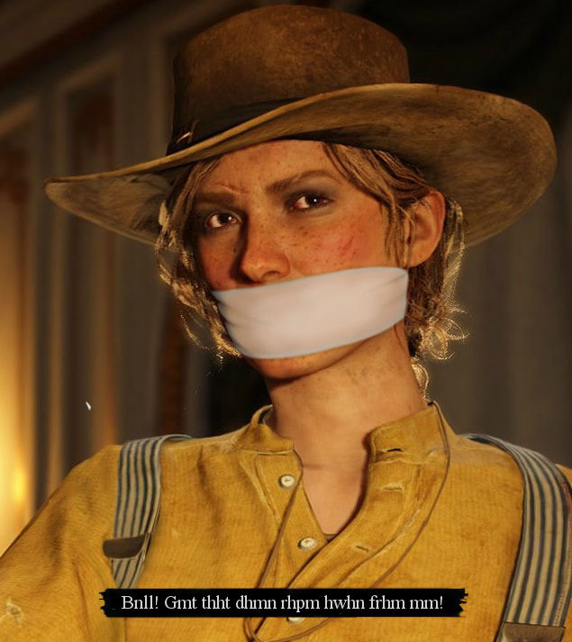 Red Dead Redemption 2 Sadie 'Gaggedher' by Skyripe on DeviantArt
