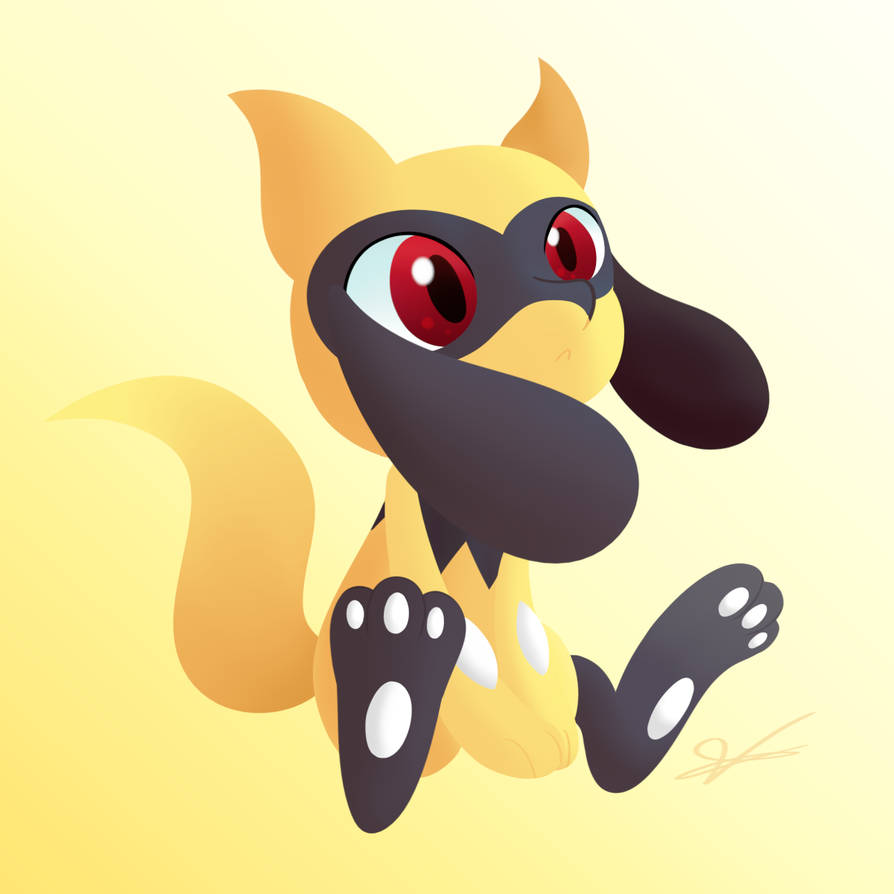 Shiny Riolu by USV02 on DeviantArt