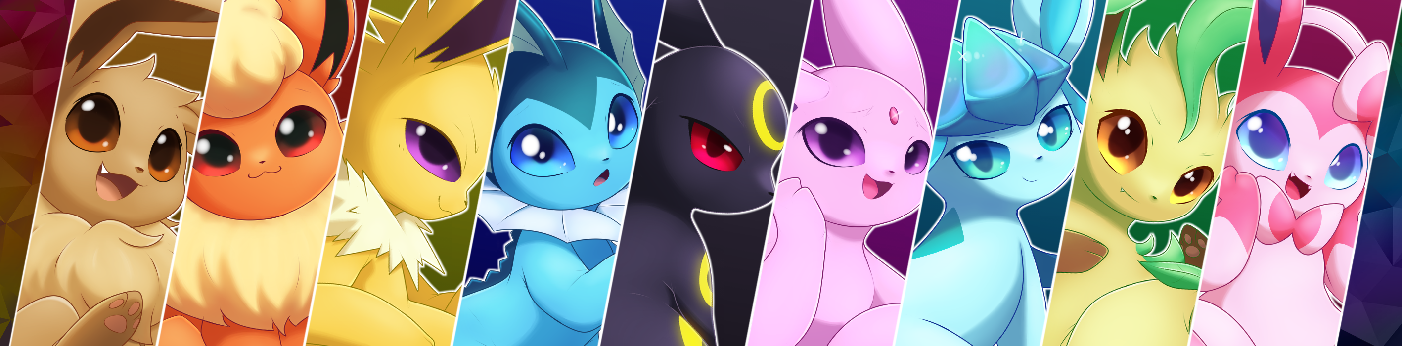 Regional Eevee and Eeveelution forms by Maximilian-Mori on DeviantArt