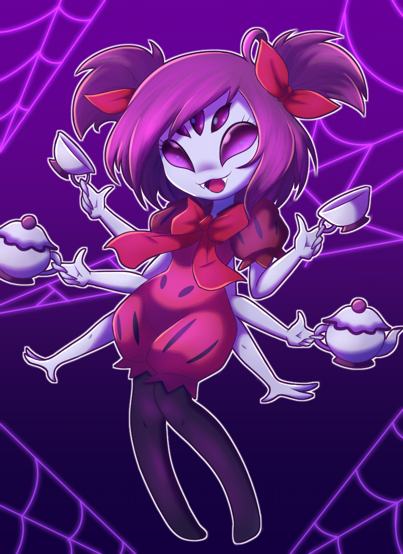 Muffet Raffle Muffet by USV02 on DeviantArt
