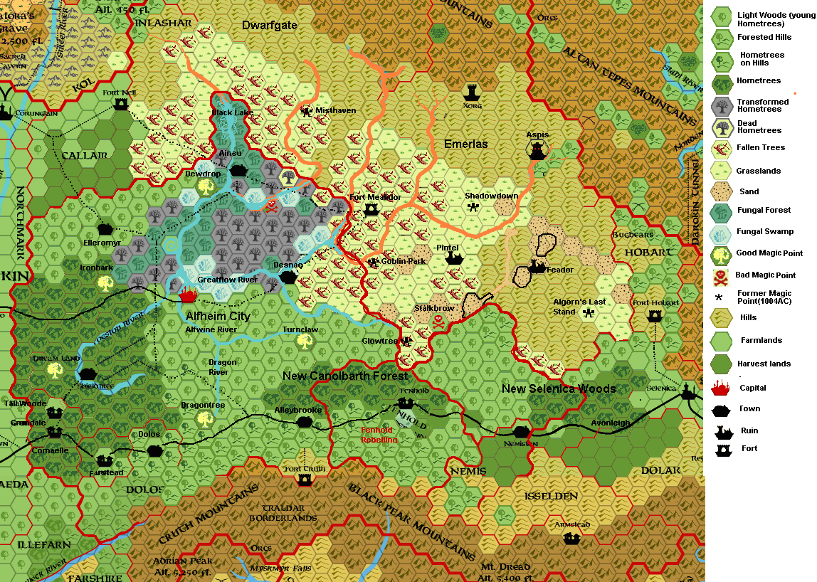 Canolbarth forest 1150 AC