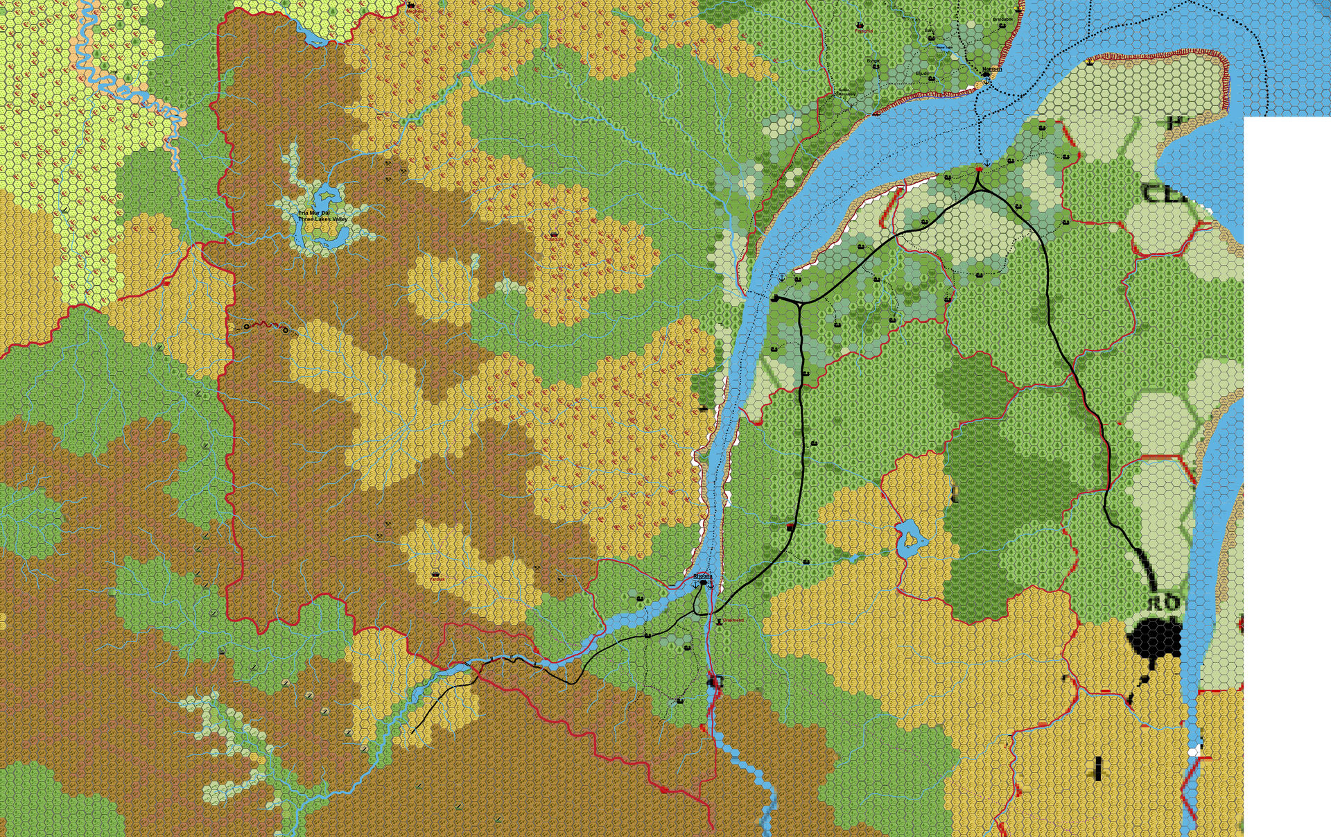 Ethengar hex 1 Southeast by 6inchnails
