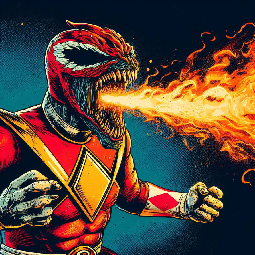 Angry Red Ranger Red Ranger by FratArt on DeviantArt