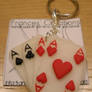 Four of a Kind - poker keyring