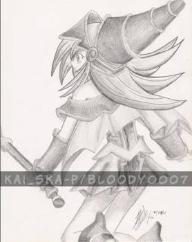 yugioh DARK MAGICIAN girl