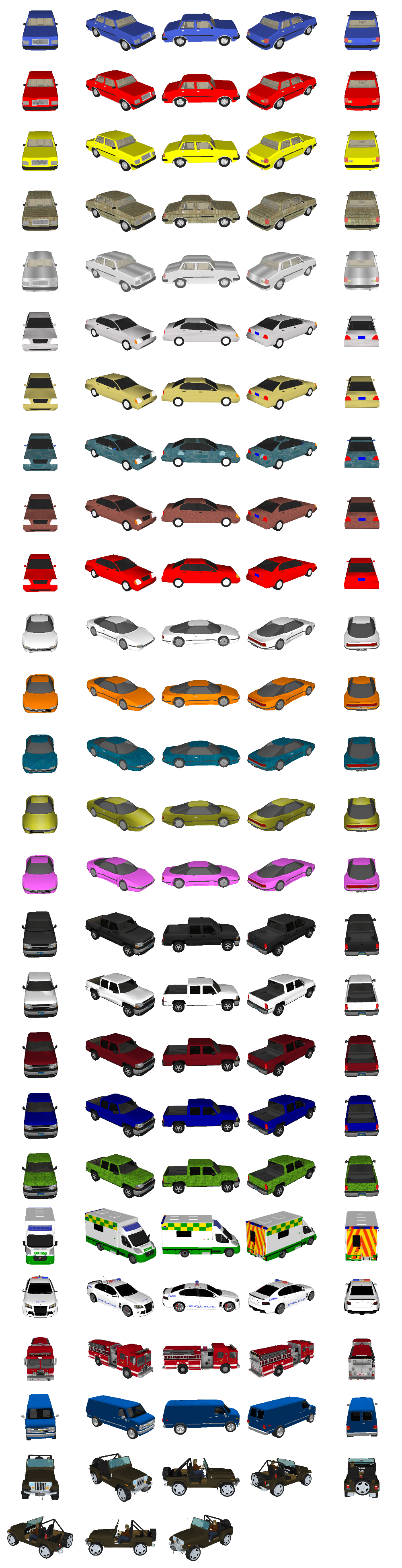 Car Sprite Sheet by lostchild14000 on DeviantArt