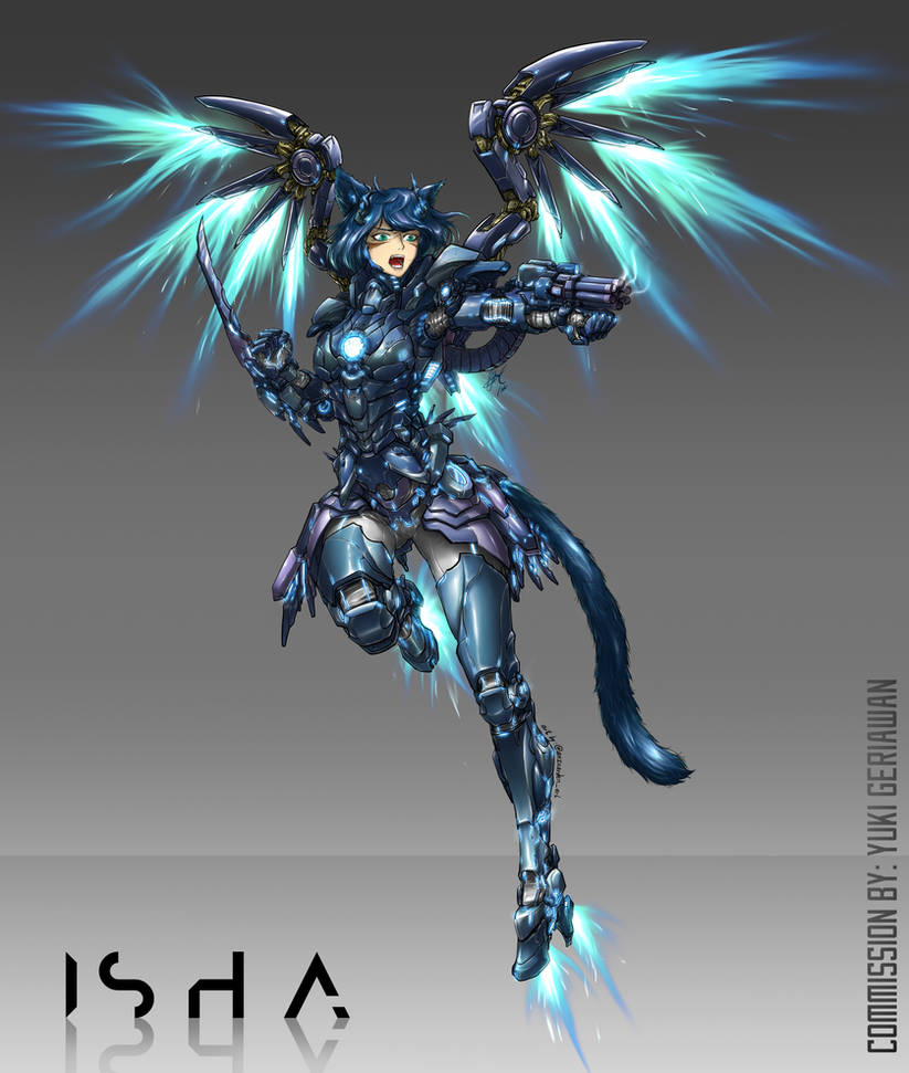 Sci-fi Isha by emerald-dragoon on DeviantArt
