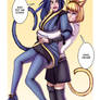 Mother and daughter bonding