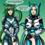 Minaiya and Raelyn encouragement