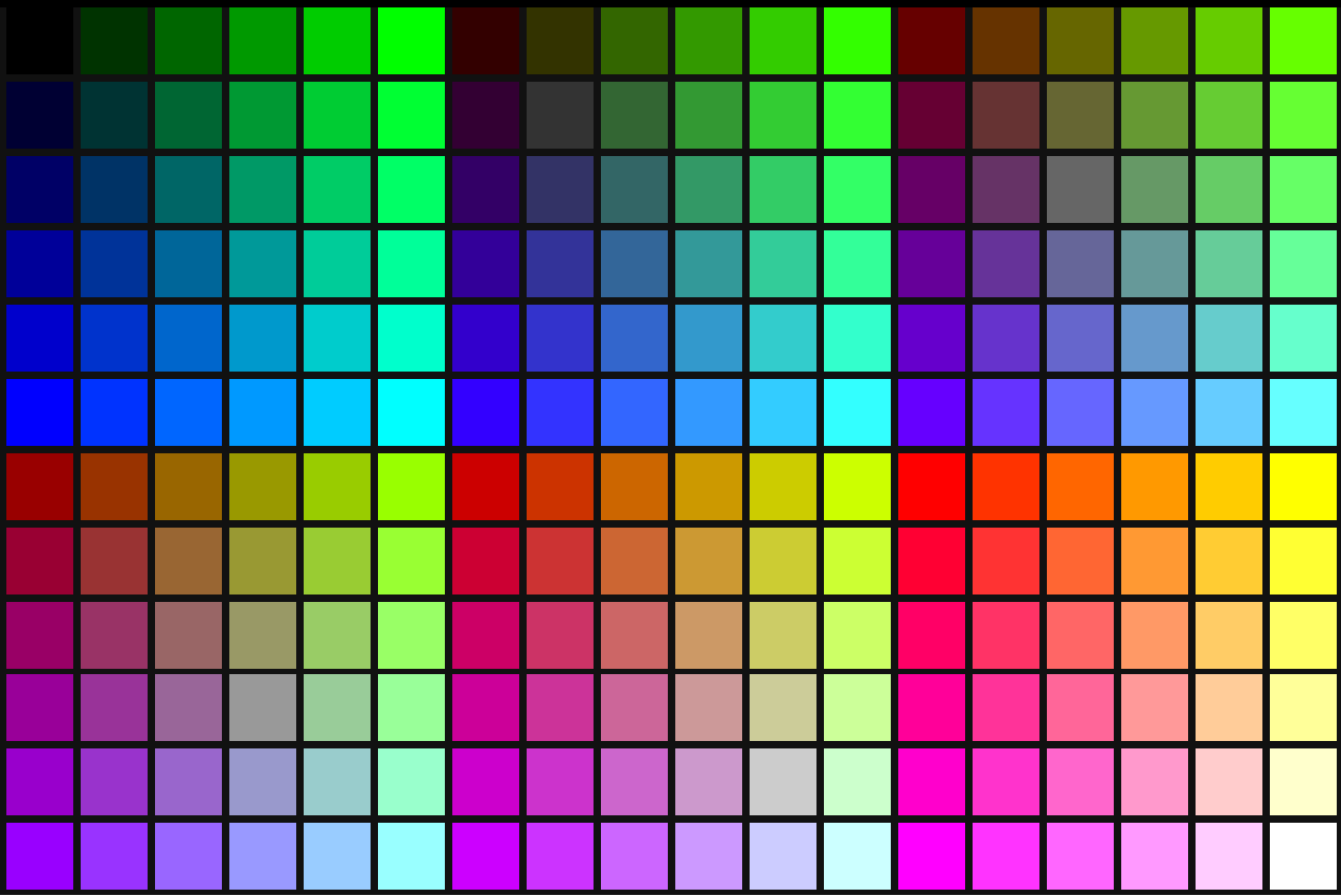 Computer Color Swatch Free-Use Color Swatches by CosmicRose67 on DeviantArt