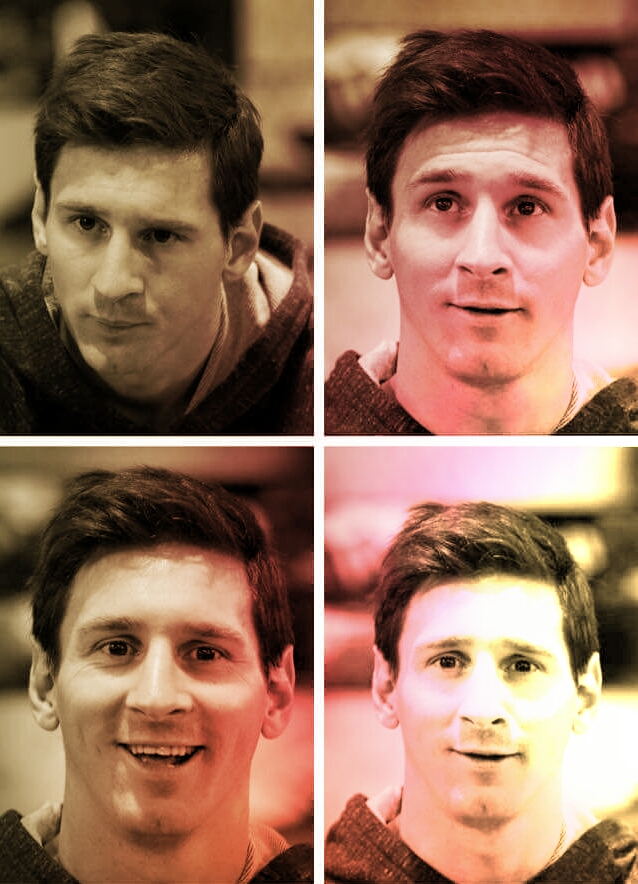 Messi - Faces