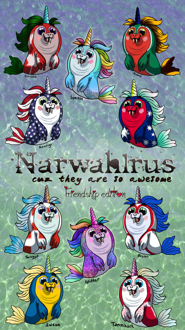 Open: Adopt a Narwahlrus - 7 left $11 by decors