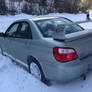 Subaru Impreza in the snow 3